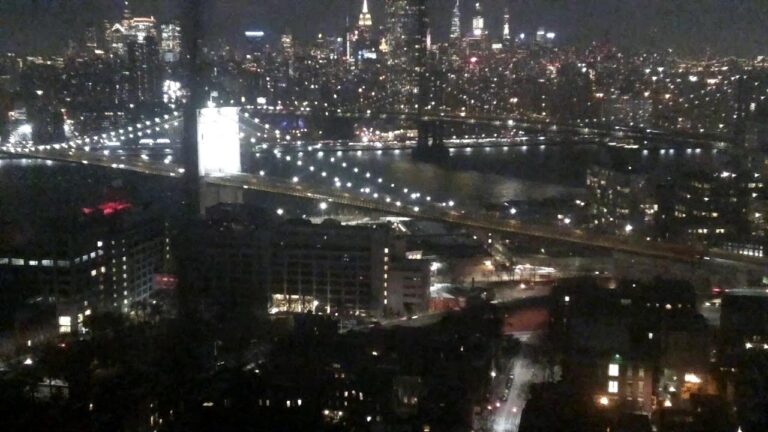 Live NYC Brooklyn Bridge & Manhattan cam