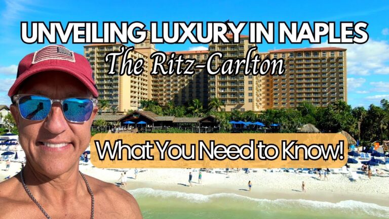 A Tour of the Ritz Carlton Naples, Florida